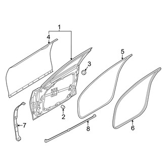 Genesis OE - Front Door - Door & Components