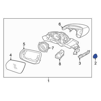 Genesis OE - Door Mirror Nut