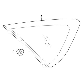 Genesis OE - Quarter Panel - Glass