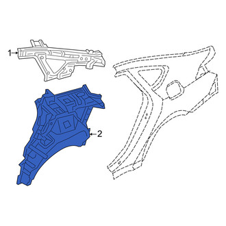 Genesis OE - Rear Left Outer Quarter Panel