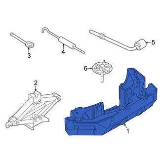 Genesis OE - Rear Trunk Floor Storage Box