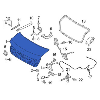 Genesis OE - Rear Deck Lid