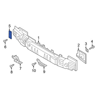 Genesis OE - Upper Outer Bumper Impact Bar Bracket