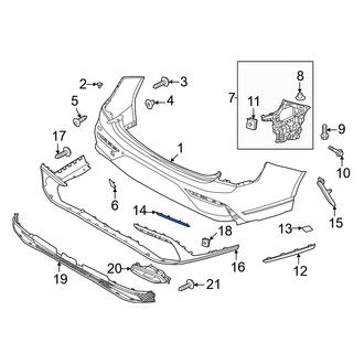 Genesis OE - Rear Left Reflector Panel