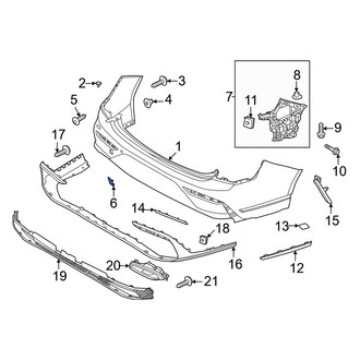 Genesis OE - Rear Tow Eye Cap