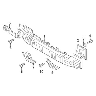 Genesis OE - Rear Bumper - Bumper & Components (Mounting Components), (Sport / Sport Prestige)