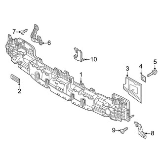 Genesis OE - Rear Bumper - Bumper & Components (Mounting Components), (Sport Advanced / Sport Prestige)