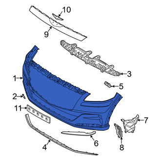 Genesis OE - Front Bumper Cover