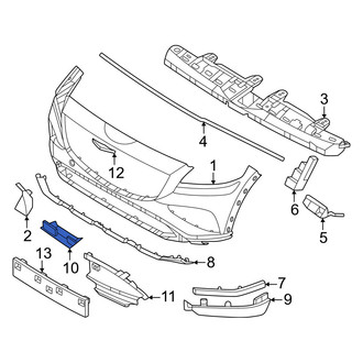 Genesis OE - Front Left Radiator Support Air Duct