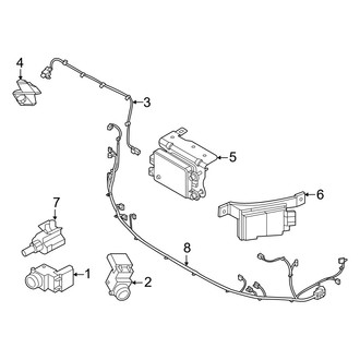 Genesis OE - Front Bumper & Grille - Electrical Components