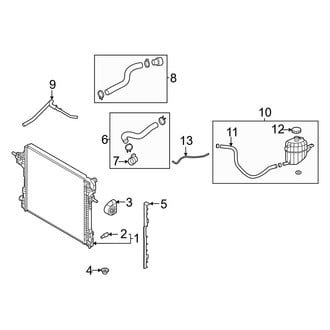 Genesis OE - Cooling - Radiator & Components (2.5L)