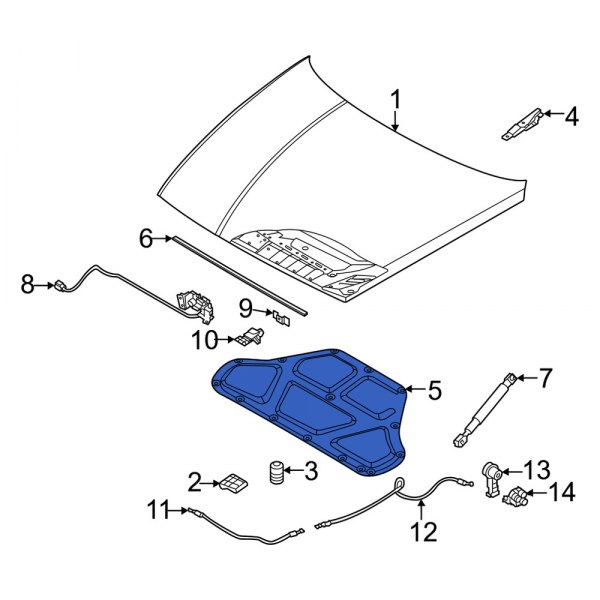 Hood Insulation Pad