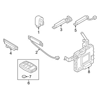 Genesis OE - Electrical - Keyless Entry Components