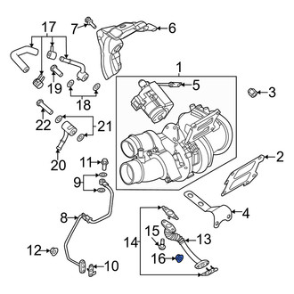 Genesis OE - Turbocharger Oil Line Nut
