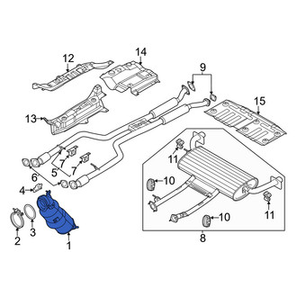 Genesis OE - Right Catalytic Converter