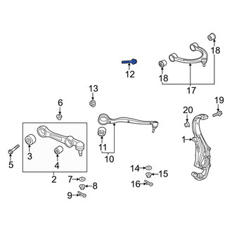 Genesis OE - Front Lower Suspension Control Arm Bolt