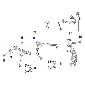 Genesis OE - Air Suspension Spring Nut
