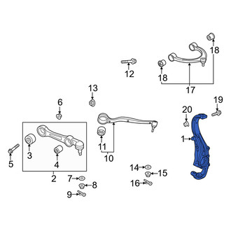 Genesis OE - Right Steering Knuckle