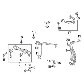Genesis OE - Suspension Shock Absorber Nut