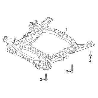 Genesis OE - Front Suspension - Suspension Mounting (AWD)