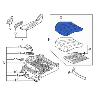 Genesis OE - Front Left Seat Cover