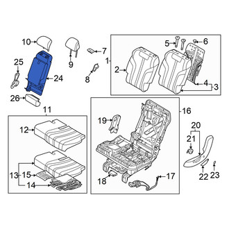 Genesis OE - Center Seat Armrest