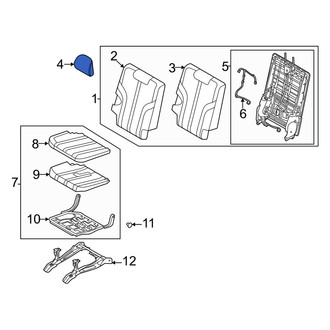 Genesis OE - Rear Headrest