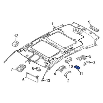 Genesis OE - Sun Visor Mirror