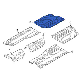 Genesis OE - Rear Right Floor Pan Splash Shield