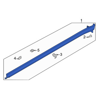 Genesis OE - Left Rocker Panel Guard