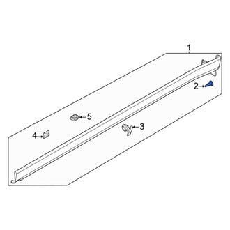 Genesis OE - Rocker Panel Molding Clip