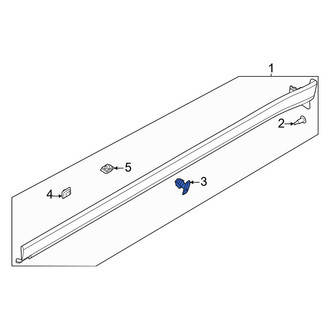 Genesis OE - Rocker Panel Molding Clip