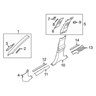 Genesis OE - Seat Belt Height Adjuster