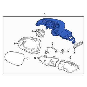 Genesis OE - Front Right Door Mirror
