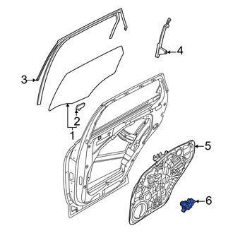 Genesis OE - Rear Left Window Motor
