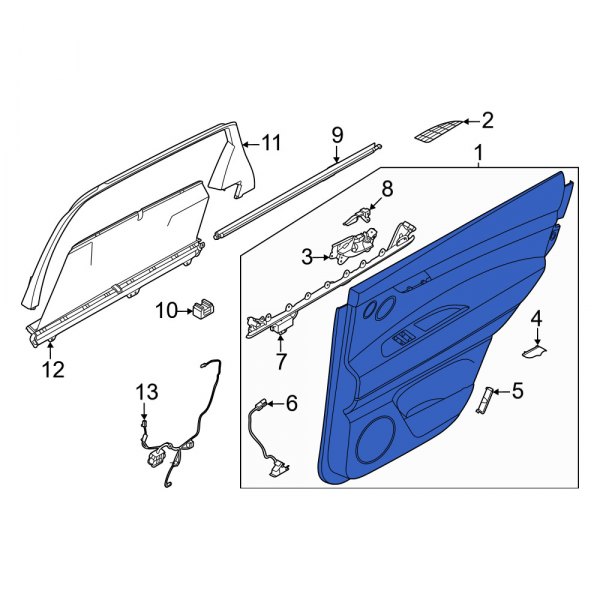 Door Interior Trim Panel