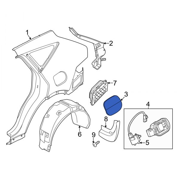 Fuel Filler Door