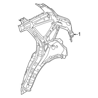 Genesis OE - Quarter Panel - Inner Components