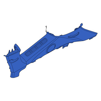 Genesis OE - Rear Left Lower Interior Quarter Panel Trim Panel