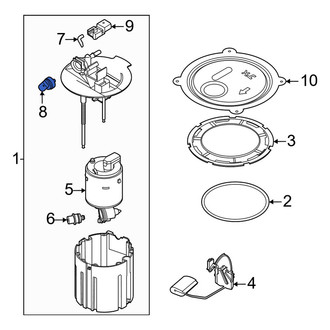 Genesis OE - Fuel Pressure Sensor