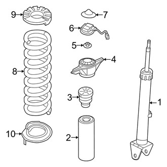Genesis OE - Rear Suspension - Shocks & Components