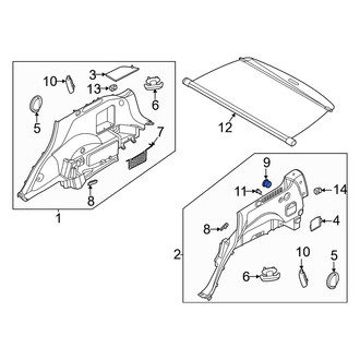 Genesis OE - Rear Power Seat Switch