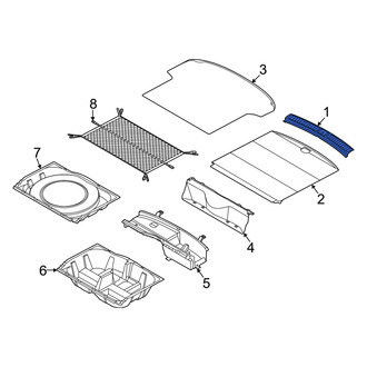 Genesis OE - Rear Liftgate Trim Scuff Plate