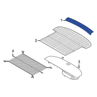 Genesis OE - Rear Liftgate Trim Scuff Plate