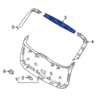 Genesis OE - Rear Upper Liftgate Trim