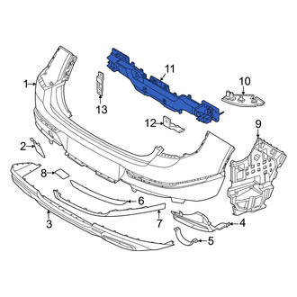 Genesis OE - Rear Bumper Impact Bar