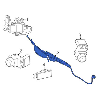 Genesis OE - Rear Parking Aid System Wiring Harness