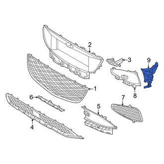 Genesis OE - Front Left Brake Air Duct
