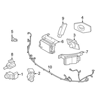 Genesis OE - Front Bumper & Grille - Electrical Components