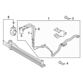 Genesis OE - Cooling - Trans Oil Cooler (Gas)